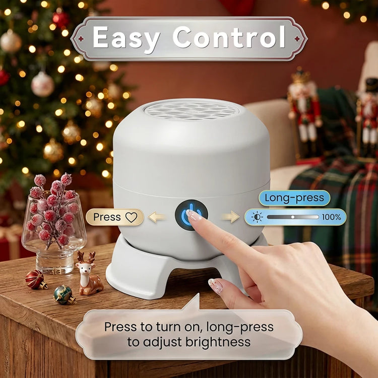 Rechargeable Christmas Projection Lamp